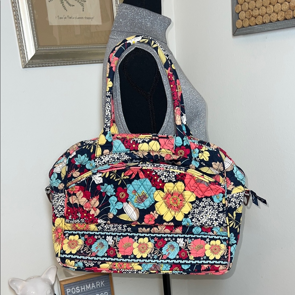 Vera Bradley Floral Weekend Traveler Bag - Picture 10 of 10